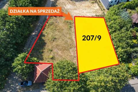 Działka na sprzedaż, 476 m2, Ińsko
