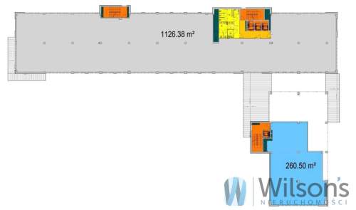 BIURO 260 m - WLOCHY - 1. PIĘTRO