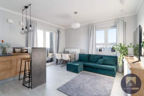 Wyjątkowy narożny apartament 13 piętro Wola