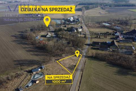 Działka inwestycyjna na sprzedaż, 1000 m2, Wilkowyja
