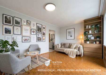 3 pokoje Metro SGGW Loggia Osobna kuchnia