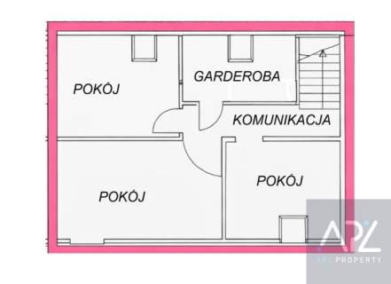 Dom szeregowy o pow. 68,4 m2 w Zieleniewie 
