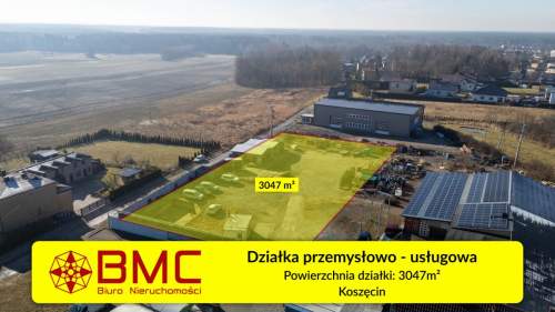 Działka przemysłowo-usługowa w Koszęcinie