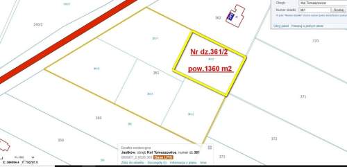 Ostatnia działka budowlana pod Lublinem -1360 m2