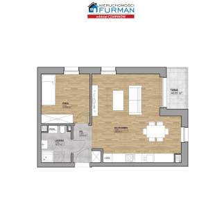 Mieszkanie na sprzedaż, 46,02 m2, Trzcianka