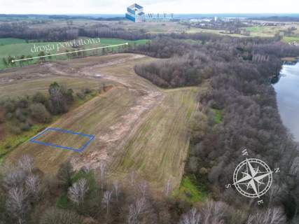 Działka budowlana nad jeziorem Morliny