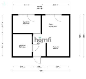 Apartament przy ul. Fabryki Tewa, Mokotów