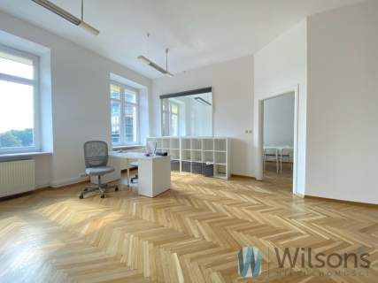 52m2- jasne biuro na 2 piętrze- Mokotowska