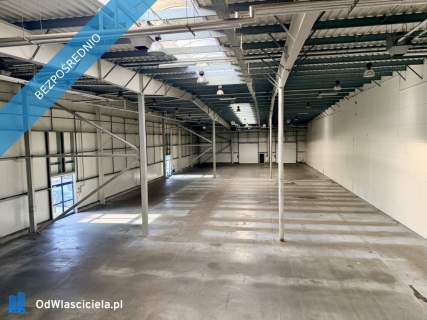 NA WYNAJEM HALA 1412m2 BIURA 217m2 Kraków - Rybitwy od zaraz