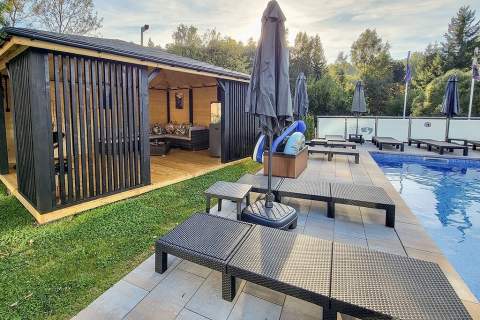 Luksusowy obiekt komercyjny wyciąg SPA góry