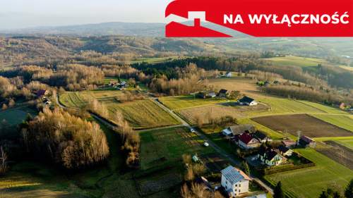 Działka budowlana Tuchów 18 ar, widokowa
