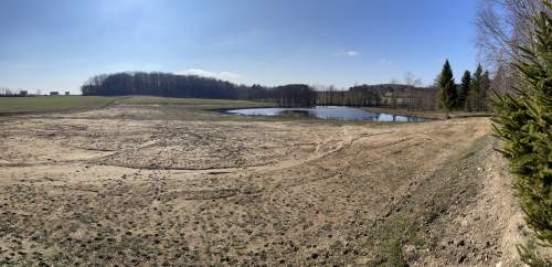 1,56 ha DZIAŁKA BUDOWLANA ZE STAWEM 0,40 ha