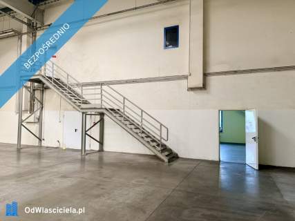 NA WYNAJEM HALA 1412m2 BIURA 217m2 Kraków - Rybitwy od zaraz
