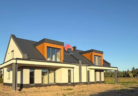 Stylowy bliźniak z garażem Dębe Wielkie 144 m 