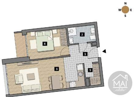 2p gotowe do odbioru 40m2 taras na dachu.