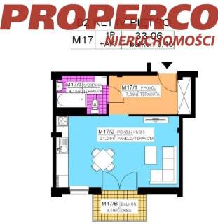 Mieszkanie 1 pok., 33,06 m2, IV piętro, Na Stoku
