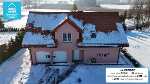 Dom 197 m na działce 9000 m Somonino Natura