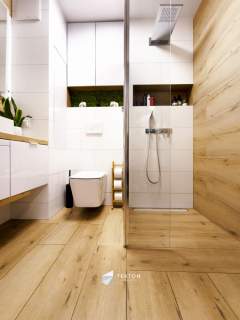 Nowoczesny apartament z dwoma tarasami