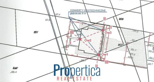Działka z projektem na Rezydencje / Bliźniaka