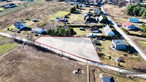 Działka budowlana 1940m2 media asfalt Turowo