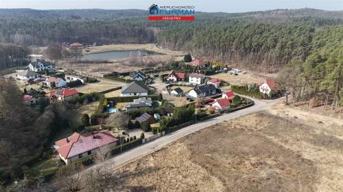 Działka budowlana 1030 m2 w Chodzieży, os. Leśne