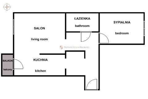 Marchołta, 50m wyjątkowe 2 pokoje CH Serenada