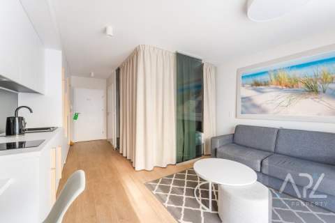 Apartament studio 27,91 m2 w centrum Kołobrzegu 