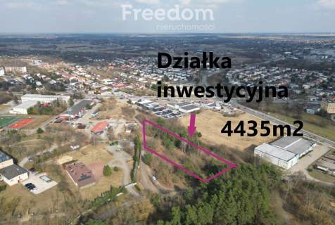 Działka inwestycyjna, Bełchatów, 4 435 m2