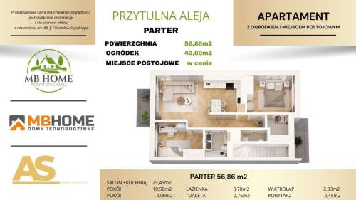 Bezczynszowy apartament