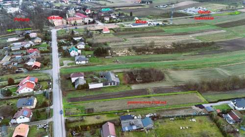 Działka budowlana 2108m2, ul.Pogodna Karczmiska