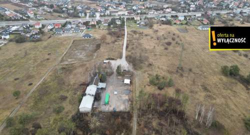Działka inwestycyjna 1,3 ha MN1 pod bliźniaki