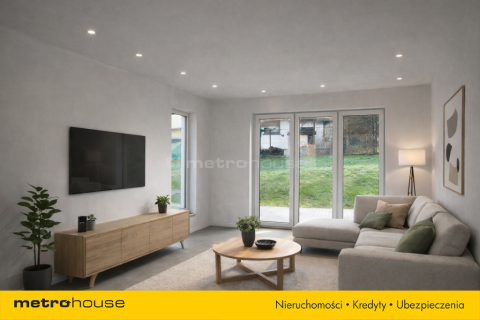 Dom z poddaszem, garaż, taras, ogródek,