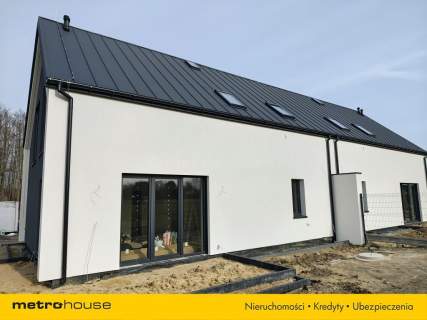 Nowoczesny bliźniak typu stodoła eko około 130m2