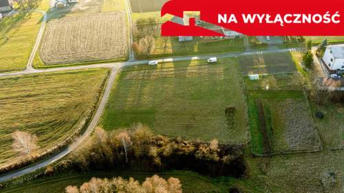 Działka budowlana Tuchów 18 ar, widokowa