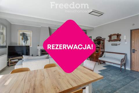 rezerwacja duże mieszkanie z kominkiem