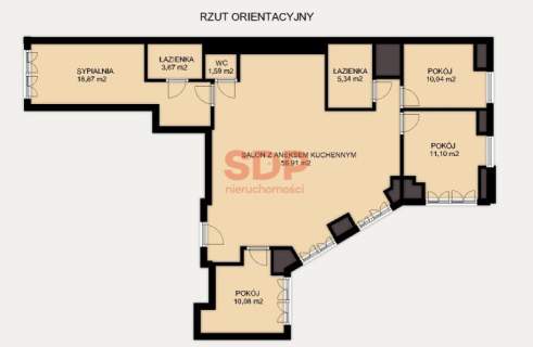 Nowoczesny apartament w centrum miasta