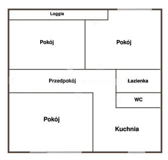 Mieszkanie na sprzedaż, 59,01 m2, Łódź