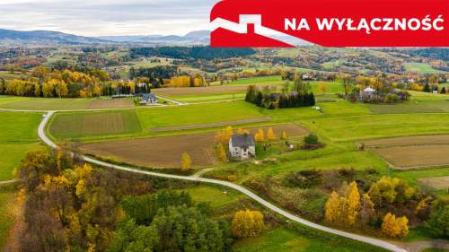 Działka budowlana widokowa Bobowa 15 ar