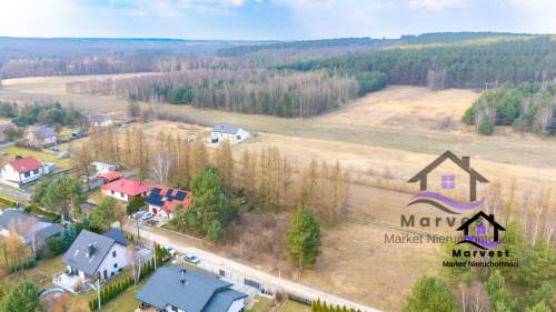 Hutki gm.Konopiska Działka z pozwoleniem na budowę