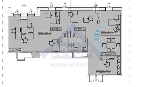 Biuro do wynajęcia Żelazna 93 m2