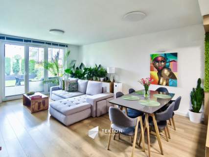 Nowoczesny apartament z dwoma tarasami