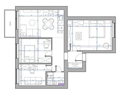 -RYNEK-PO REMONCIE OD ARCHITEKT-M.MIEJSKIE-BALKON-