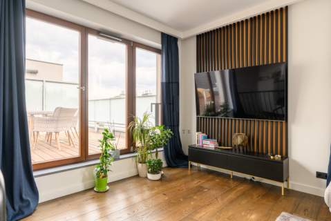 Apartament z tarasem 50 m2 na prestiżowym osiedlu
