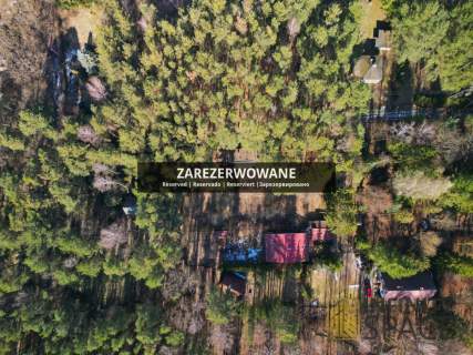 Piękna działka 2100m2 MPZP k. Zalesia Górnego