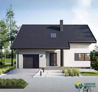 Nowe domy w Regulicach na 9 arowej działce 