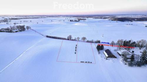 Działka rolno-budowlana, Wiśniewo 3083 m2