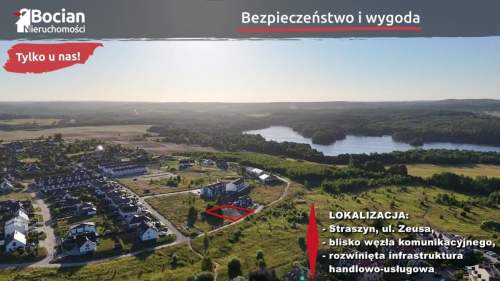 Uzbrojona słoneczna działka Osiedle nad jeziorem