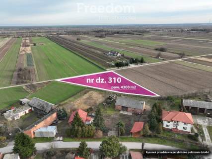 Działka 4300m2 niedaleko Konstancina I mpzp
