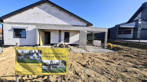 Nowy, parterowy dom z dużą działką - Kozy koło Bi