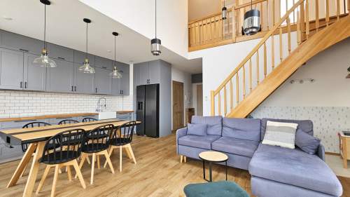 Apartament z antresolą taras balkon Przecław